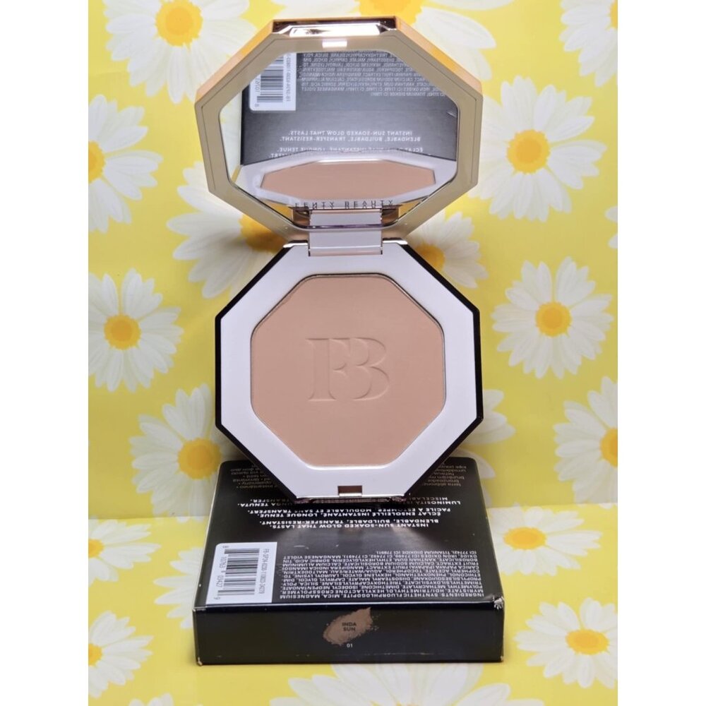 NEW FENTY BEAUTY by Rihanna SUN STALK'R INSTANT WARMTH BRONZER INDIA SUN 01